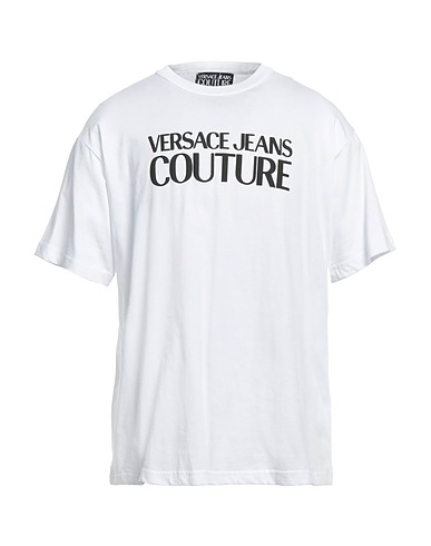 VERSACE JEANS COUTURE T-shirt White 100% Cotton