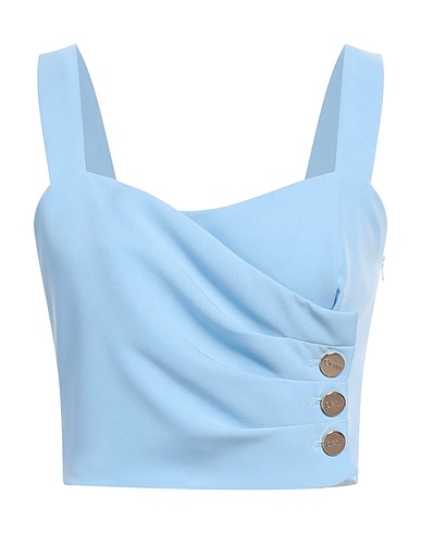 LIU •JO Top Light blue 89% Polyester, 11% Elastane