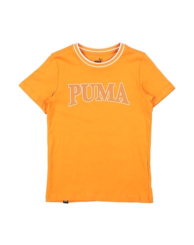 PUMA Ｔシャツ PUMA SQUAD Tee B
 マンダリンオレンジ コットン 96% / ポリウレタン 4%