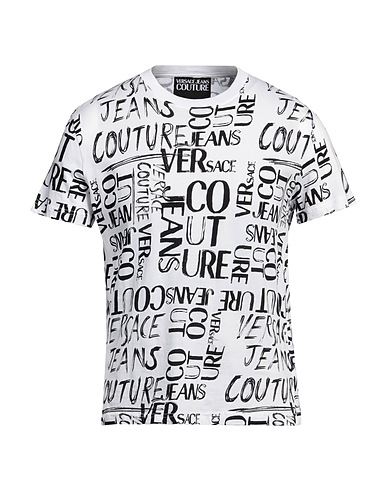 VERSACE JEANS COUTURE T-shirt White 100% Cotton