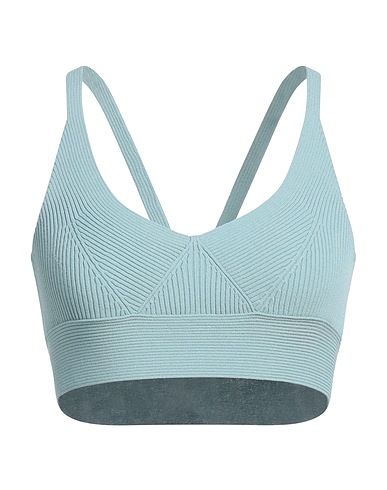 ERMANNO SCERVINO Top Sky blue 59% Viscose, 41% Polyester