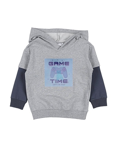 NAME IT® Sweatshirt Grey 95% Cotton, 5% Elastane