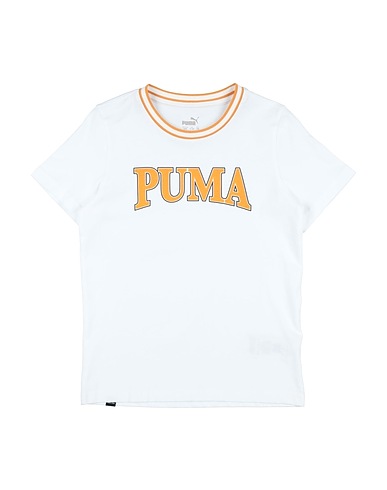 PUMA T-shirt PUMA SQUAD Tee B
 Bianco 96% Cotone, 4% Elastan