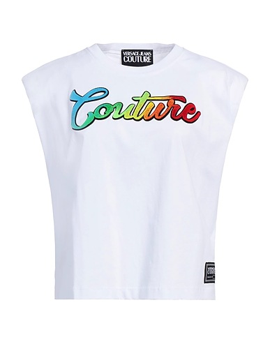 VERSACE JEANS COUTURE T-shirt White 100% Cotton