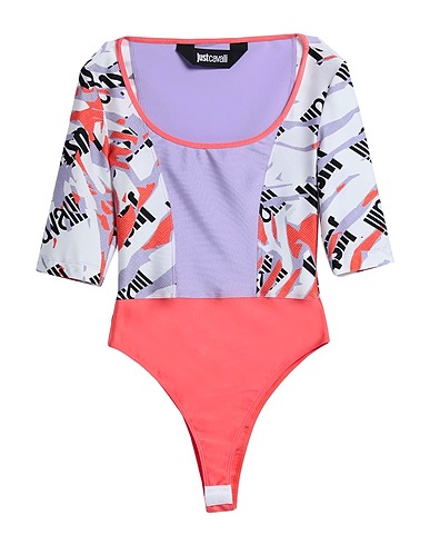 JUST CAVALLI TOPWEAR Lilac 80% Polyamide, 20% Elastane