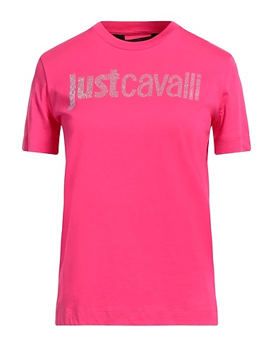 JUST CAVALLI Ｔシャツ フューシャ コットン 100%
