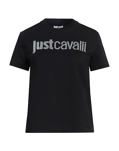JUST CAVALLI T-shirt Black 100% Cotton