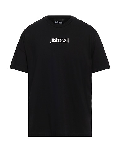 JUST CAVALLI T-shirt Black 100% Cotton