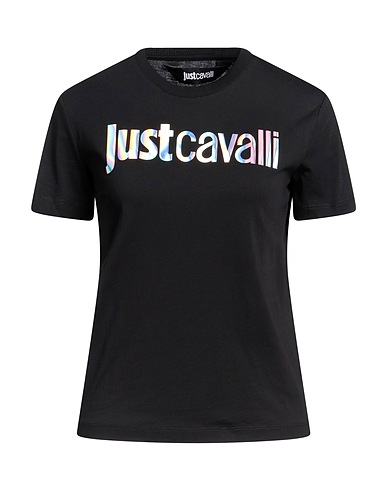 JUST CAVALLI T-Shirt Schwarz 100% Baumwolle