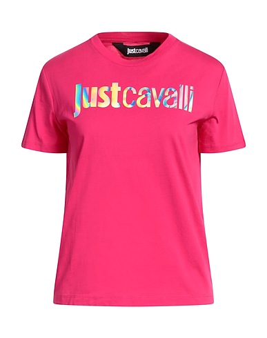 JUST CAVALLI T-shirt Fuchsia 100% Cotton