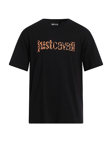 JUST CAVALLI T-shirt Black 100% Cotton