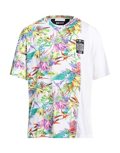 JUST CAVALLI Ｔシャツ ホワイト コットン 100%