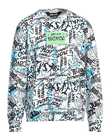 JUST CAVALLI Sweatshirt White 100% Cotton