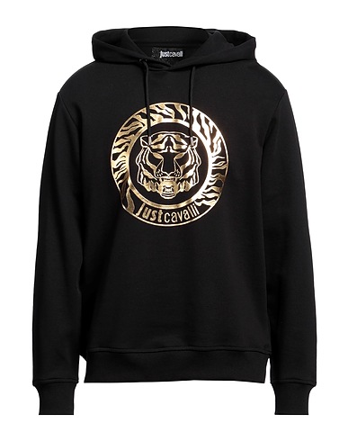 JUST CAVALLI Sweatshirt Black 100% Cotton