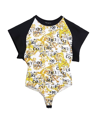 VERSACE JEANS COUTURE TOPS Weiß 95% Baumwolle, 5% Elastan