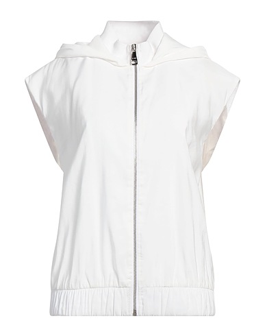 JIJIL Hooded sweatshirt White 87% Viscose, 13% Polyester
