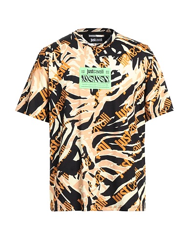 JUST CAVALLI T-shirt Black 100% Cotton