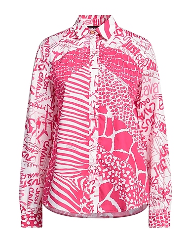 JUST CAVALLI Patterned shirts & blouses 100% Cotton