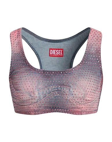 DIESEL Top Blue 85% Cotton, 13% Polyester, 2% Elastane