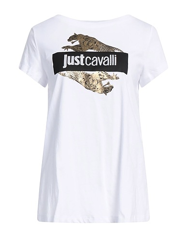 JUST CAVALLI T-shirt White 100% Cotton