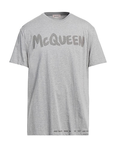 MCQUEEN T-shirt Light grey 100% Cotton