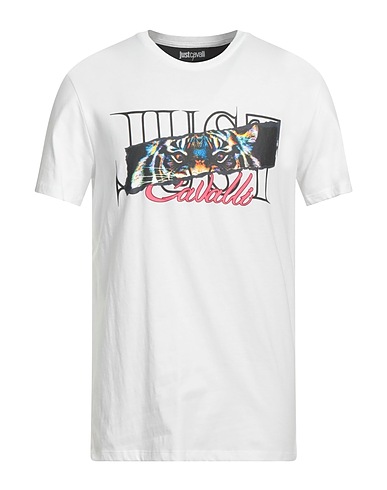 JUST CAVALLI T-shirt White 100% Cotton