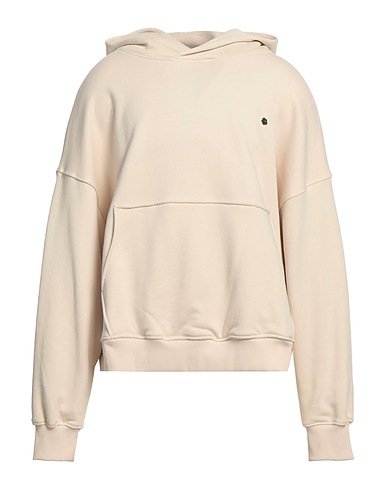 A PAPER KID Hooded track jacket  Beige 100% Cotton