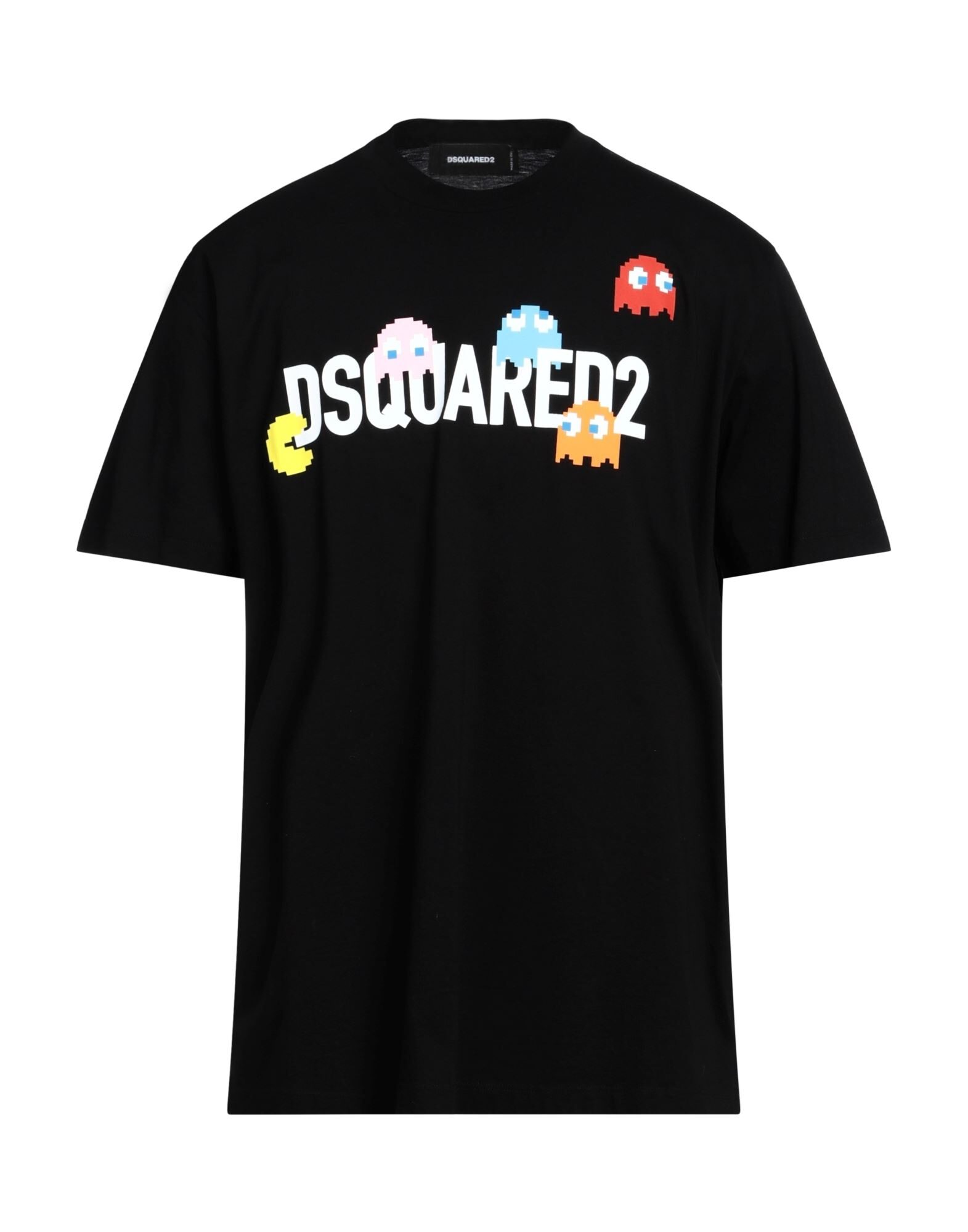 DSQUARED2 | Black Men's T-shirt | YOOX