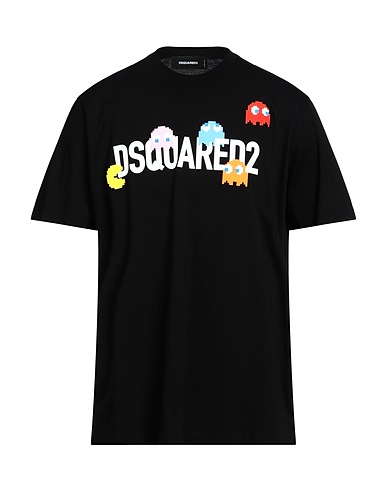 DSQUARED2 T-shirt Nero 100% Cotone