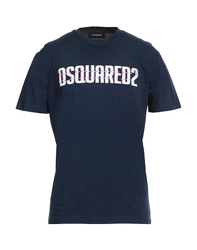 DSQUARED2 Ｔシャツ ミッドナイトブルー コットン 100%