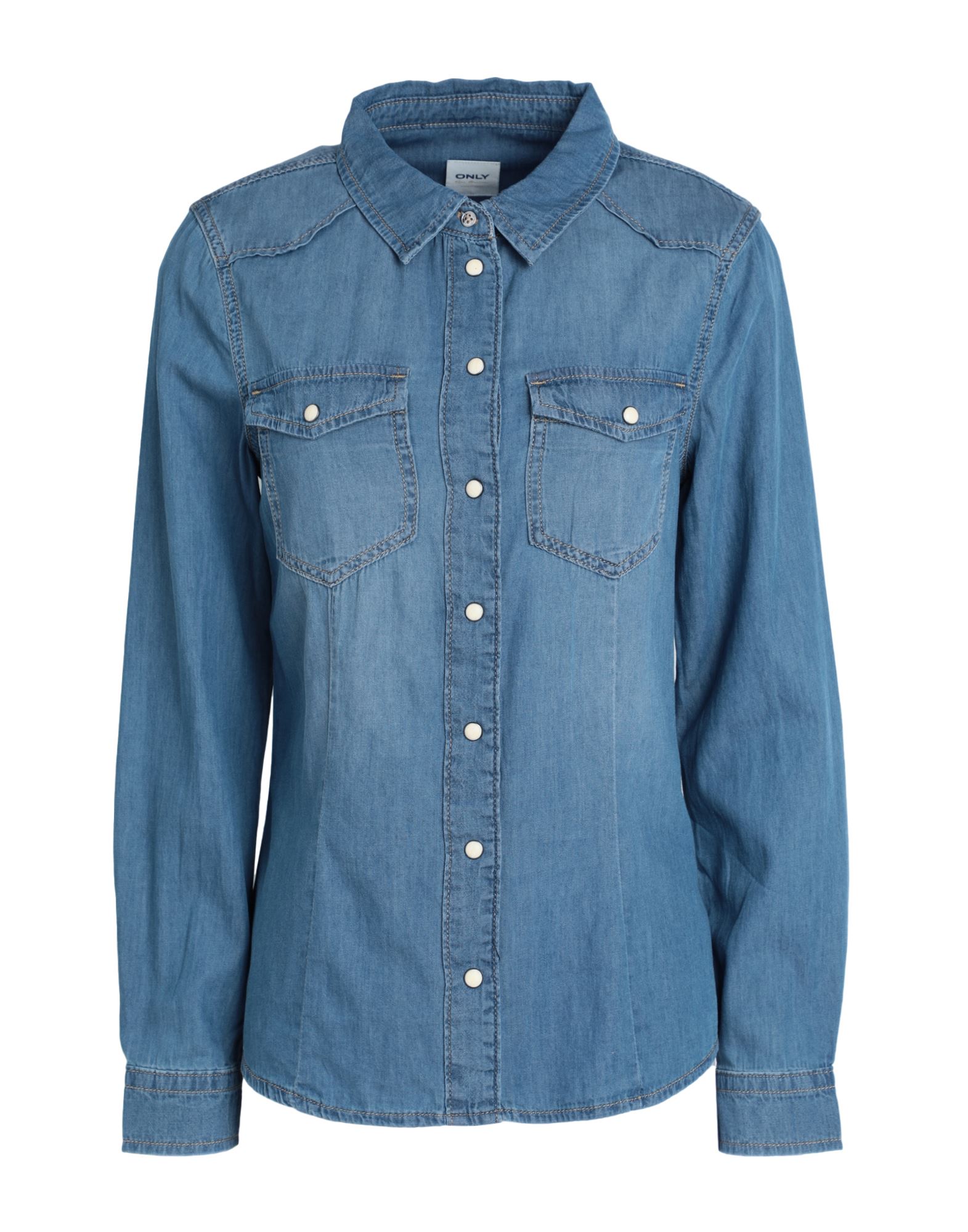 ONLY - 데님 셔츠