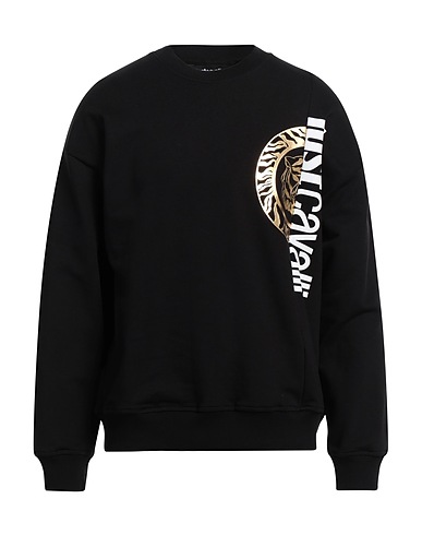 JUST CAVALLI Sweatshirt Black 100% Cotton