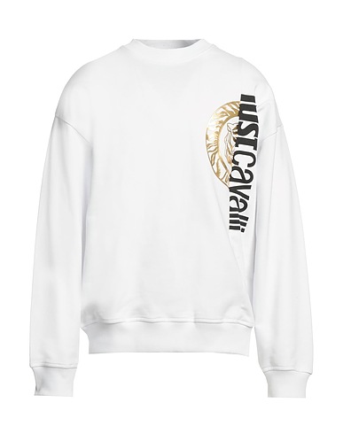 JUST CAVALLI Sweatshirt White 100% Cotton