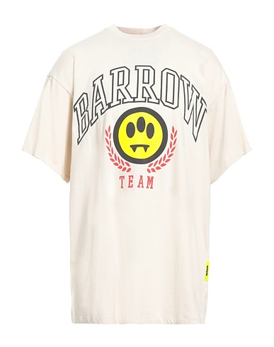 BARROW T-shirt Beige 100% Cotone