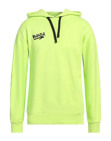 DISCLAIMER Hoodie Limettengrün 100% Baumwolle
