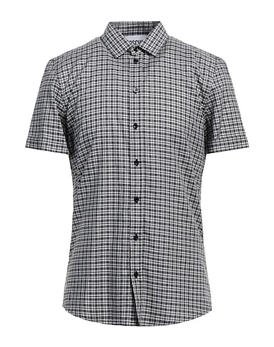 MOSCHINO Checked shirt 100% Cotton, Polyester