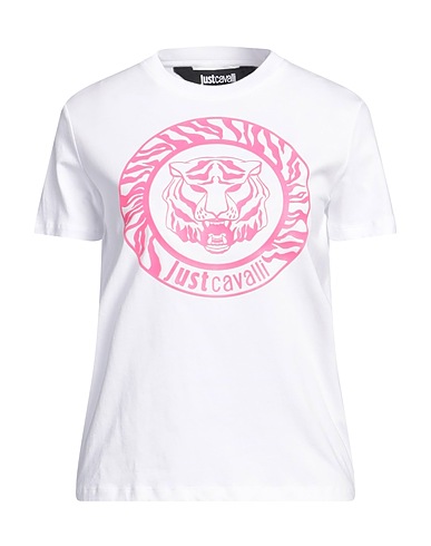 JUST CAVALLI T-shirt White 100% Cotton