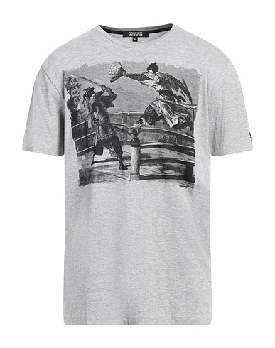 TRUSSARDI ACTION T-shirt Grey 90% Cotton, 10% Polyamide