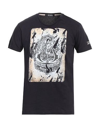 TRUSSARDI ACTION Ｔシャツ ブラック コットン 90% / ナイロン 10%