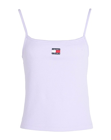 TOMMY JEANS Canotta Lilla 95% Cotone, 5% Elastan
