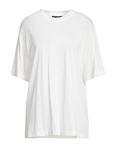 MRT T-shirt basique Blanc 80% Coton, 20% Soie