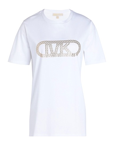 MICHAEL MICHAEL KORS T-shirt Bianco 100% Cotone organico