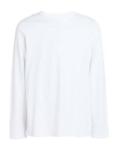 MAJESTIC FILATURES Basic T-Shirt White 100% Cotton