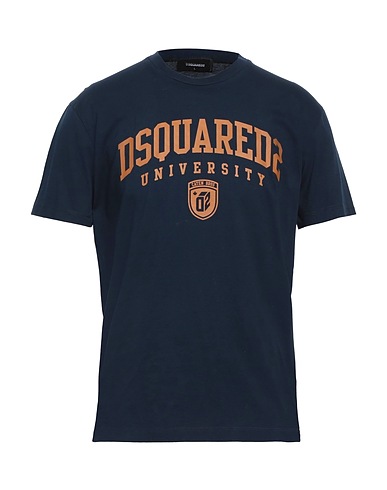 DSQUARED2 T-shirt Navy blue 100% Cotton