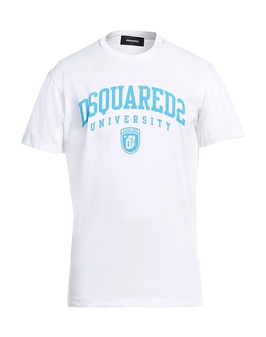 DSQUARED2 T-shirt Bianco 100% Cotone