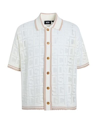 GCDS Chemise fantaisie 50% Coton, 50% Acrylique