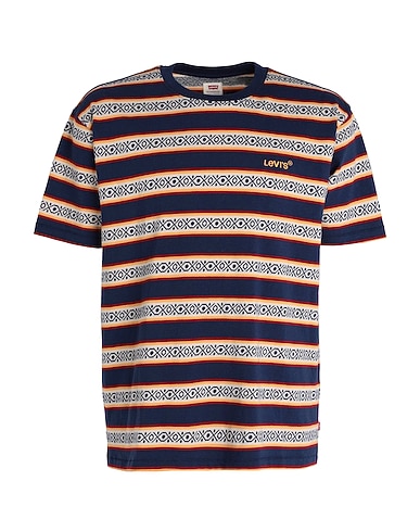LEVI'S T-Shirt Marineblau 100% Baumwolle
