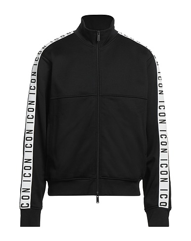 DSQUARED2 Sweatshirt Black 55% Polyamide, 45% Cotton