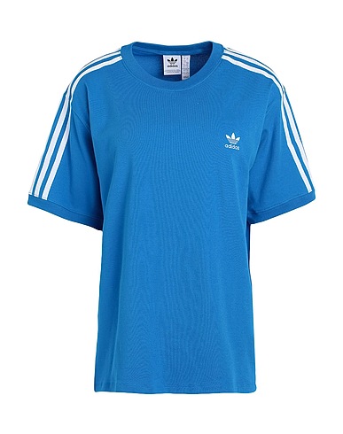 ADIDAS ORIGINALS T-shirt 3 STRIPE TEE
 Azzurro 94% Cotone, 6% Elastan