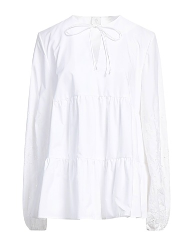 ELEVENTY Top White 100% Cotton